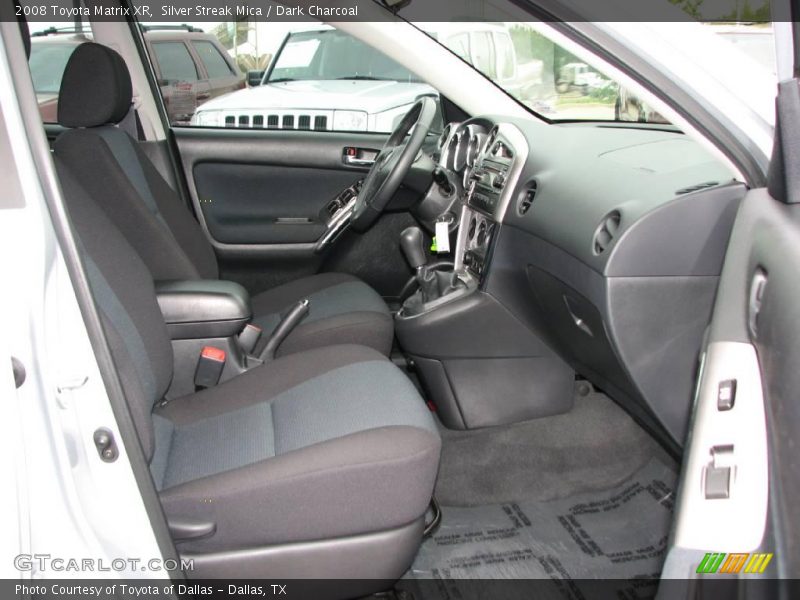 Silver Streak Mica / Dark Charcoal 2008 Toyota Matrix XR