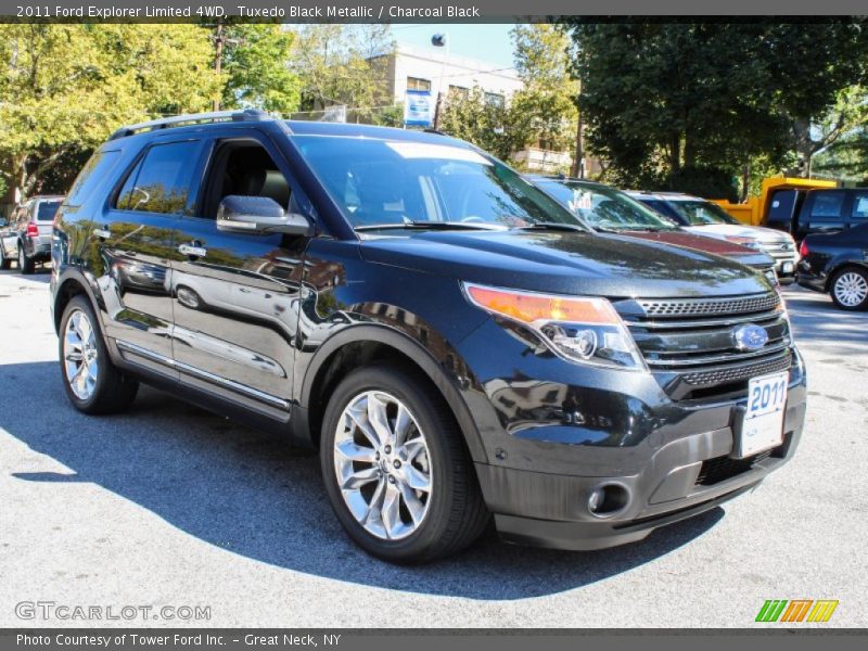 Tuxedo Black Metallic / Charcoal Black 2011 Ford Explorer Limited 4WD