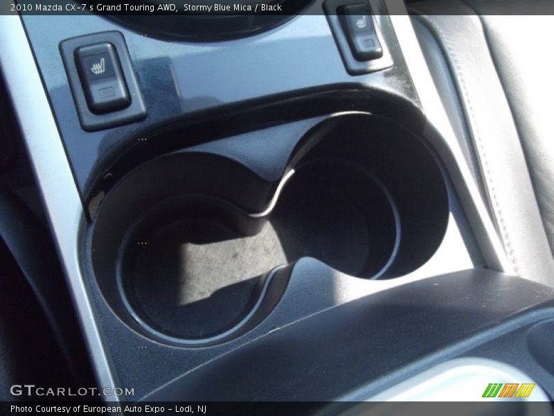 Stormy Blue Mica / Black 2010 Mazda CX-7 s Grand Touring AWD