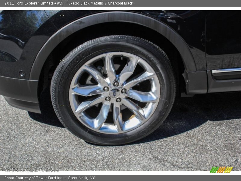 Tuxedo Black Metallic / Charcoal Black 2011 Ford Explorer Limited 4WD