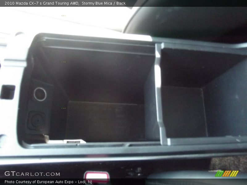 Stormy Blue Mica / Black 2010 Mazda CX-7 s Grand Touring AWD