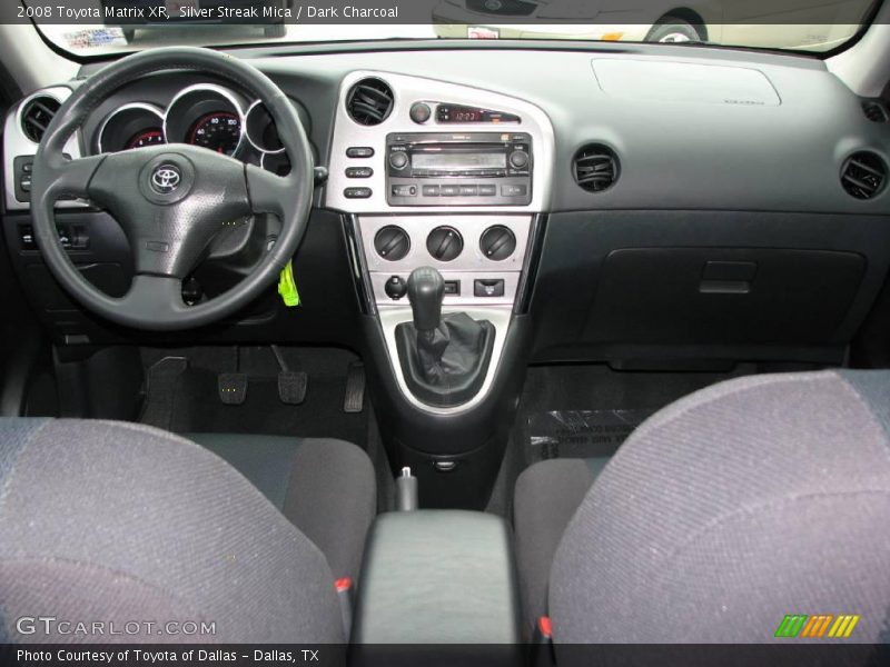Silver Streak Mica / Dark Charcoal 2008 Toyota Matrix XR