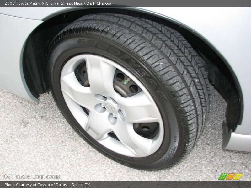 Silver Streak Mica / Dark Charcoal 2008 Toyota Matrix XR