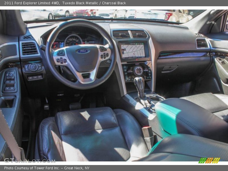 Tuxedo Black Metallic / Charcoal Black 2011 Ford Explorer Limited 4WD
