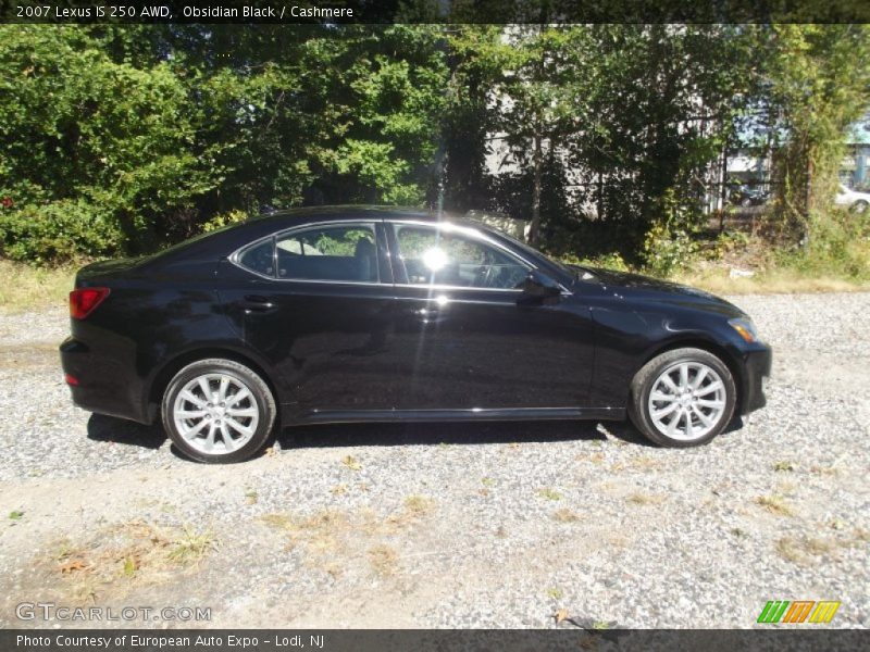 Obsidian Black / Cashmere 2007 Lexus IS 250 AWD