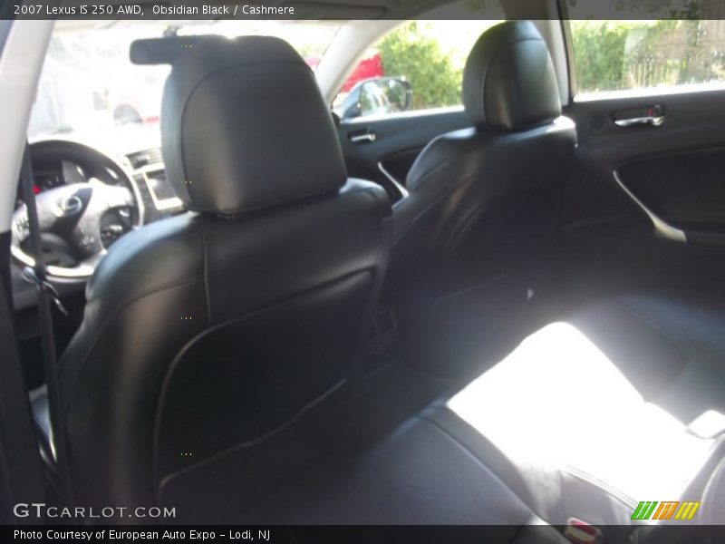 Obsidian Black / Cashmere 2007 Lexus IS 250 AWD