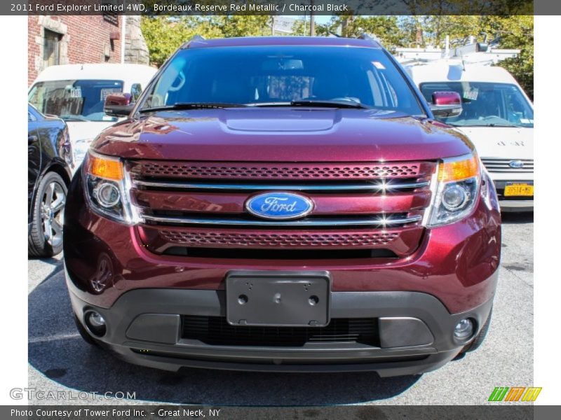 Bordeaux Reserve Red Metallic / Charcoal Black 2011 Ford Explorer Limited 4WD