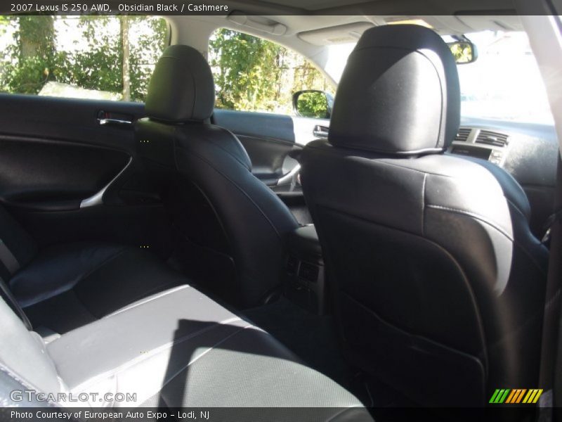 Obsidian Black / Cashmere 2007 Lexus IS 250 AWD