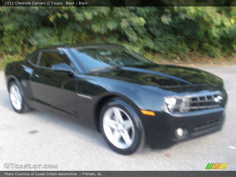 Black / Black 2011 Chevrolet Camaro LS Coupe