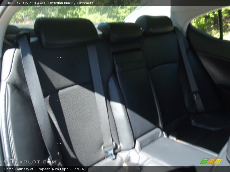 Obsidian Black / Cashmere 2007 Lexus IS 250 AWD