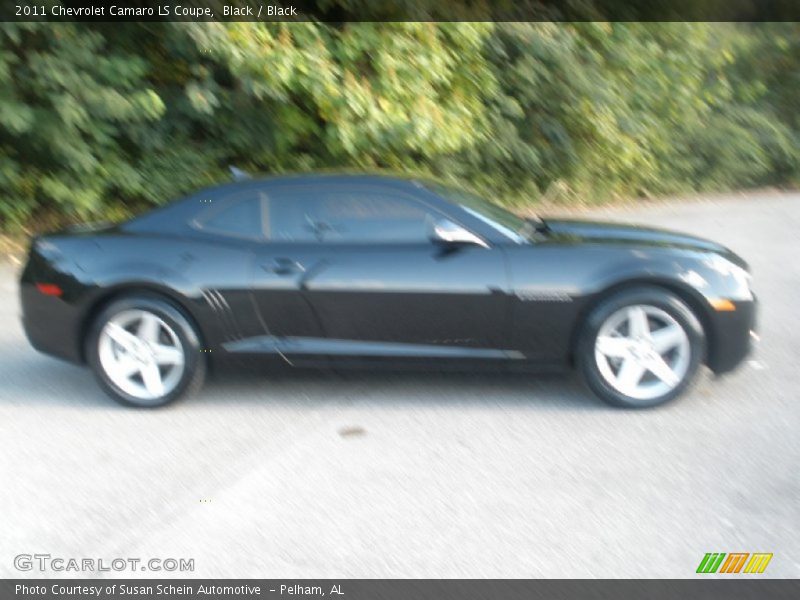 Black / Black 2011 Chevrolet Camaro LS Coupe