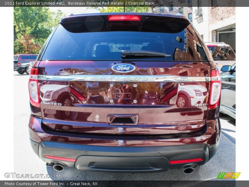 Bordeaux Reserve Red Metallic / Charcoal Black 2011 Ford Explorer Limited 4WD