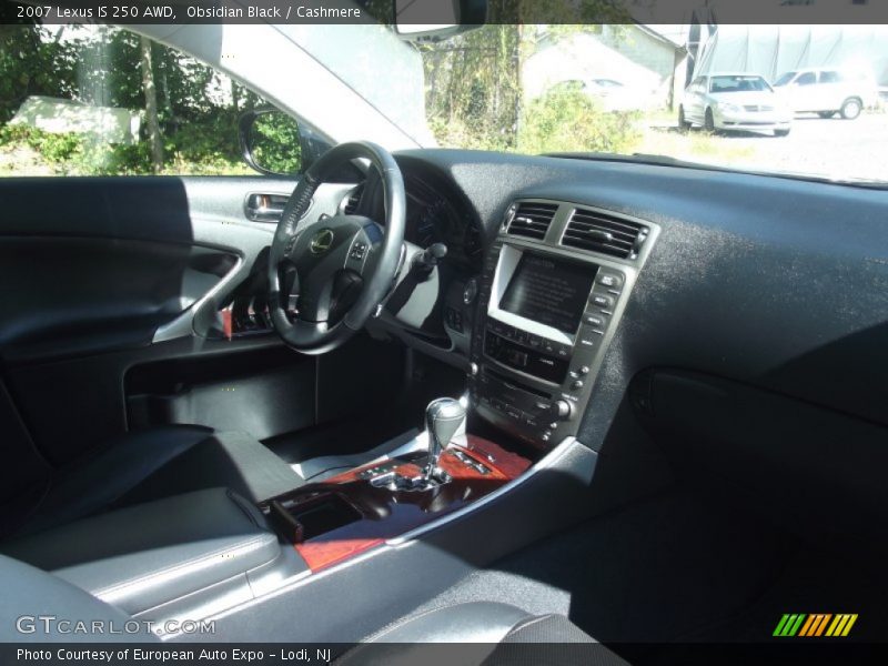Obsidian Black / Cashmere 2007 Lexus IS 250 AWD