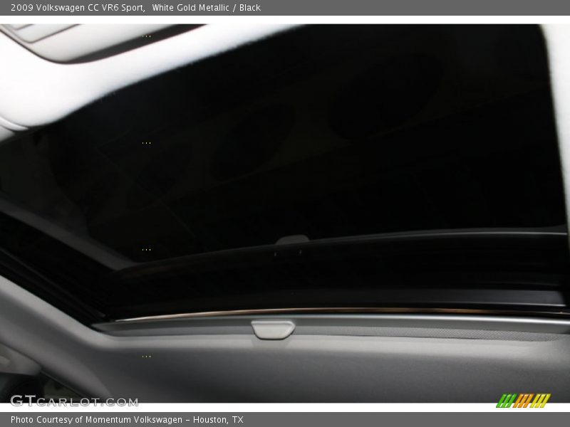 White Gold Metallic / Black 2009 Volkswagen CC VR6 Sport