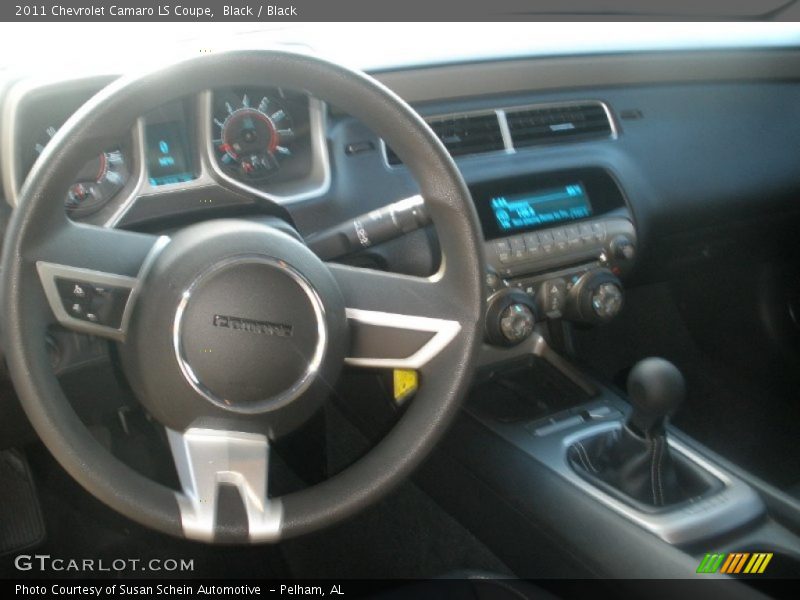 Black / Black 2011 Chevrolet Camaro LS Coupe