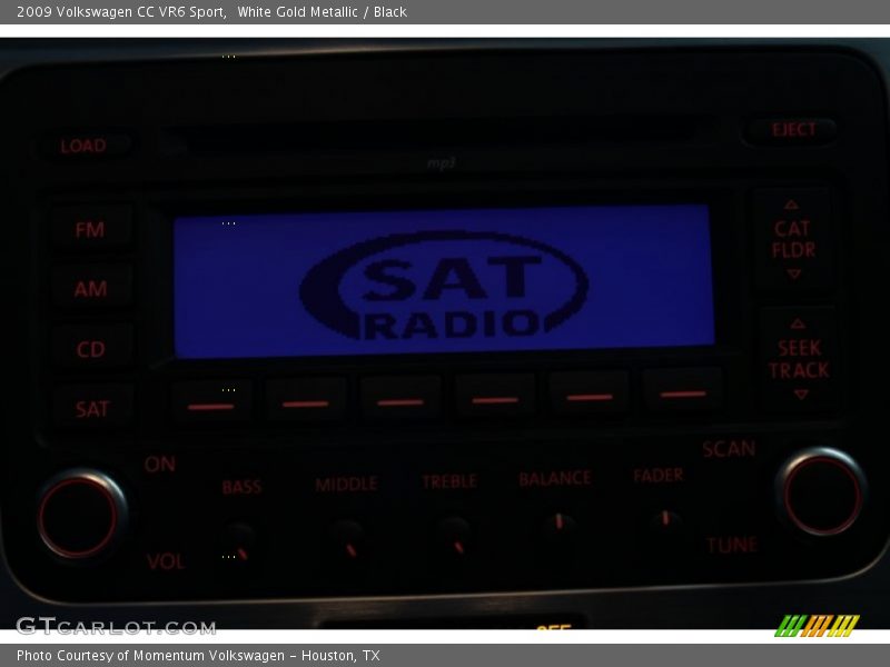 White Gold Metallic / Black 2009 Volkswagen CC VR6 Sport
