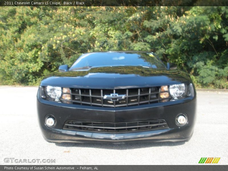 Black / Black 2011 Chevrolet Camaro LS Coupe