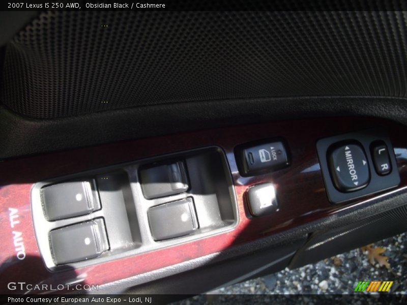 Obsidian Black / Cashmere 2007 Lexus IS 250 AWD