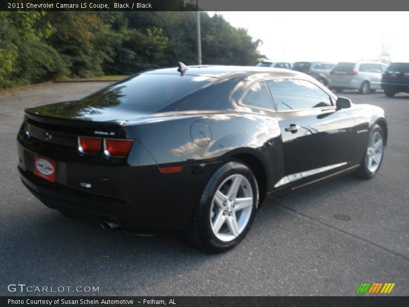 Black / Black 2011 Chevrolet Camaro LS Coupe