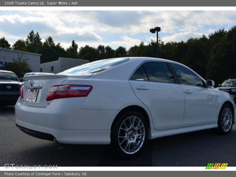 Super White / Ash 2008 Toyota Camry LE