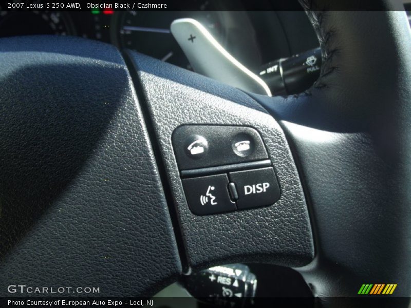 Obsidian Black / Cashmere 2007 Lexus IS 250 AWD