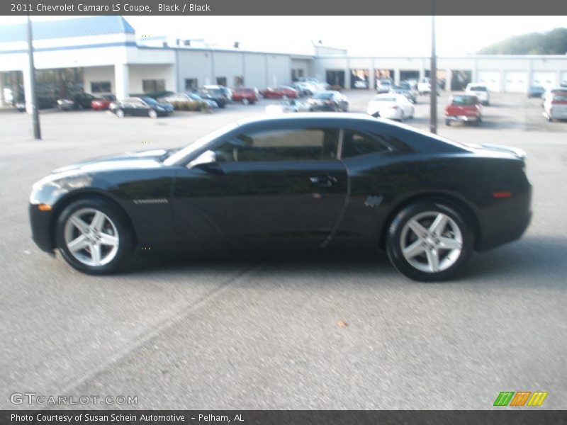 Black / Black 2011 Chevrolet Camaro LS Coupe