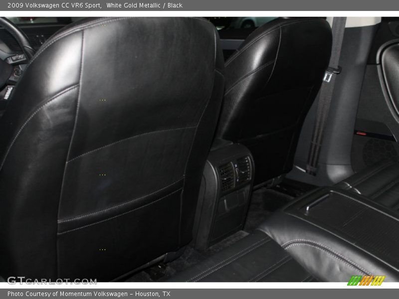 White Gold Metallic / Black 2009 Volkswagen CC VR6 Sport