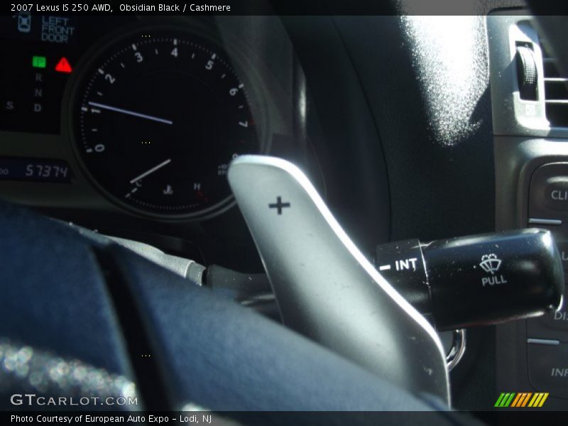 Obsidian Black / Cashmere 2007 Lexus IS 250 AWD