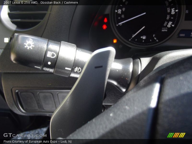 Obsidian Black / Cashmere 2007 Lexus IS 250 AWD