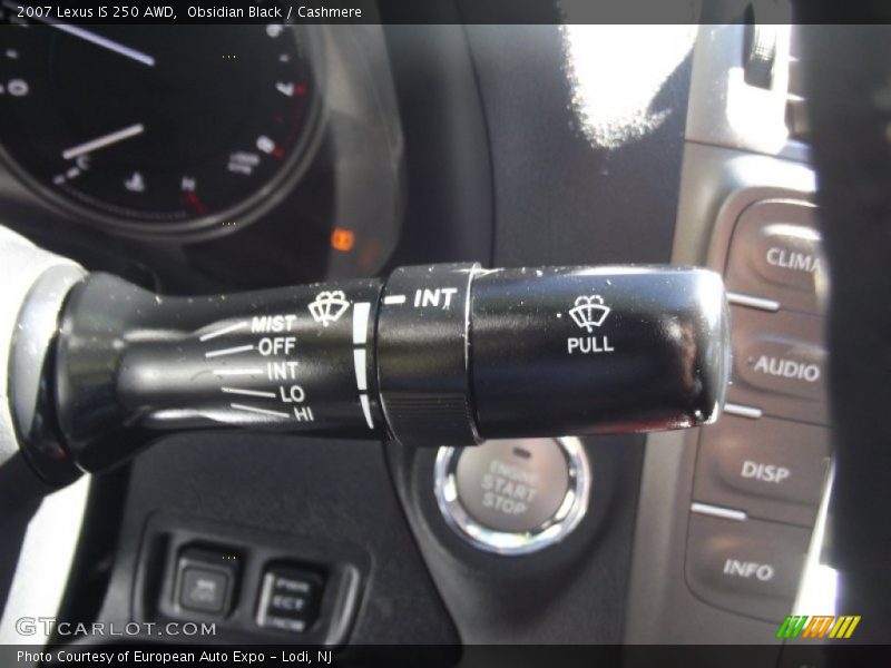 Obsidian Black / Cashmere 2007 Lexus IS 250 AWD