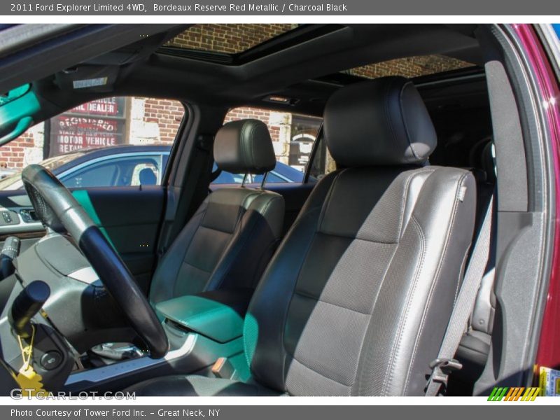 Bordeaux Reserve Red Metallic / Charcoal Black 2011 Ford Explorer Limited 4WD