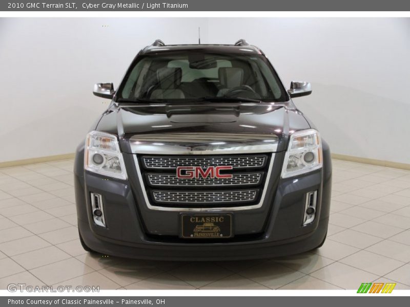 Cyber Gray Metallic / Light Titanium 2010 GMC Terrain SLT