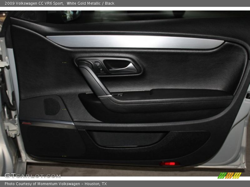 White Gold Metallic / Black 2009 Volkswagen CC VR6 Sport