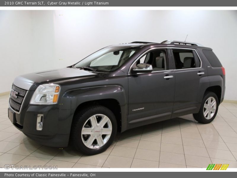 Cyber Gray Metallic / Light Titanium 2010 GMC Terrain SLT
