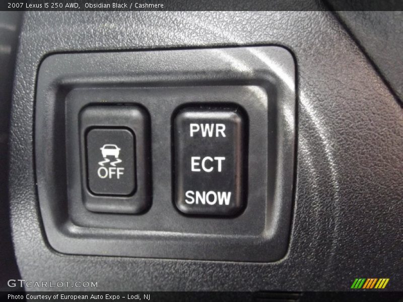 Obsidian Black / Cashmere 2007 Lexus IS 250 AWD