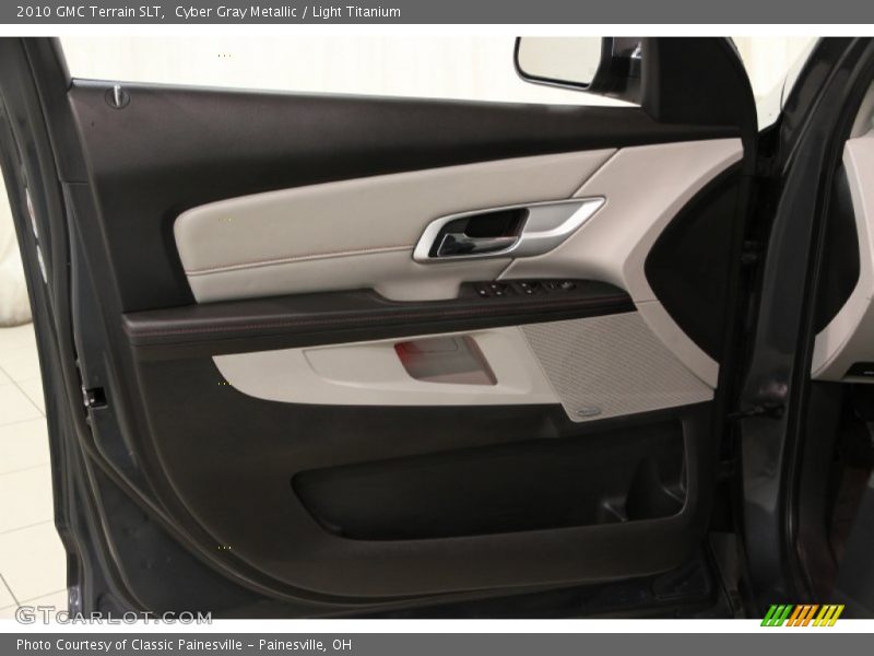 Cyber Gray Metallic / Light Titanium 2010 GMC Terrain SLT