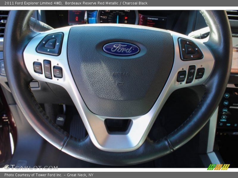 Bordeaux Reserve Red Metallic / Charcoal Black 2011 Ford Explorer Limited 4WD