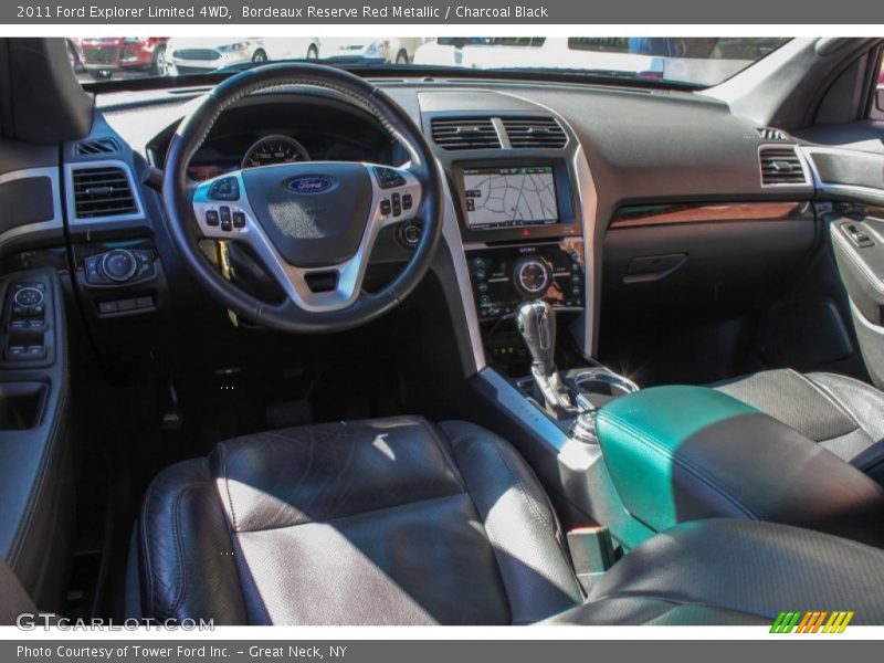 Bordeaux Reserve Red Metallic / Charcoal Black 2011 Ford Explorer Limited 4WD