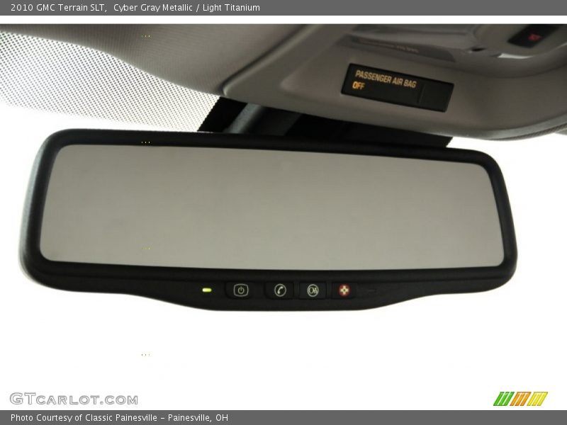 Cyber Gray Metallic / Light Titanium 2010 GMC Terrain SLT