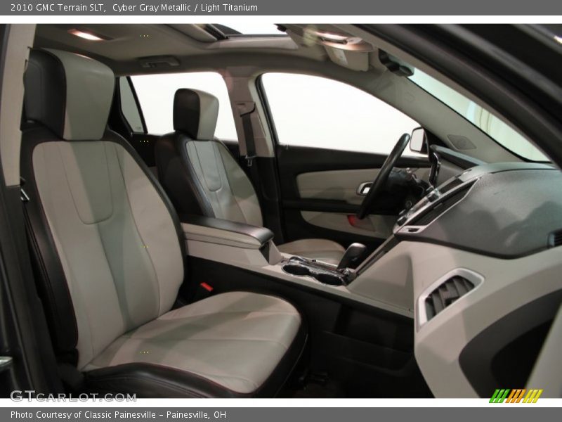 Cyber Gray Metallic / Light Titanium 2010 GMC Terrain SLT