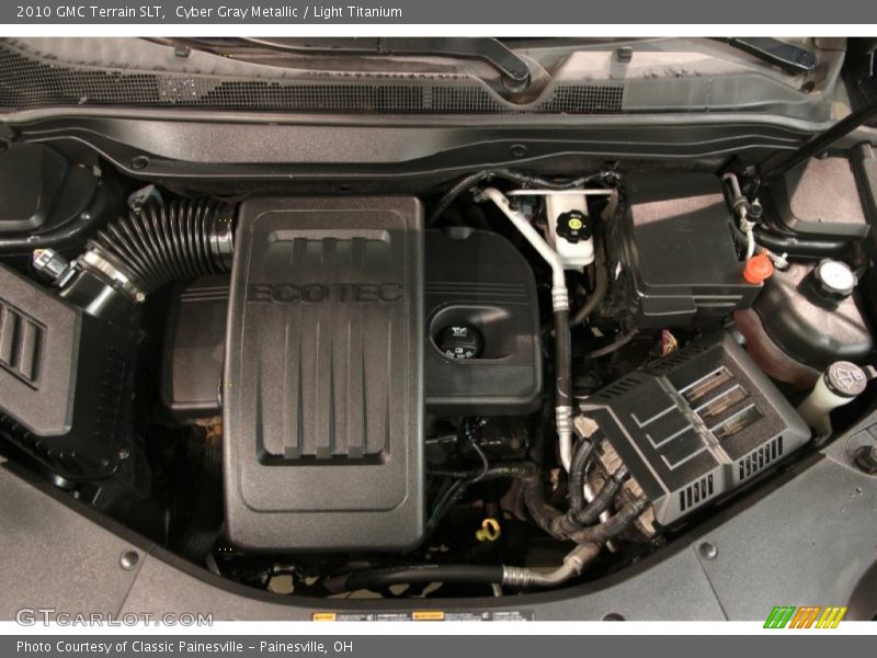 Cyber Gray Metallic / Light Titanium 2010 GMC Terrain SLT