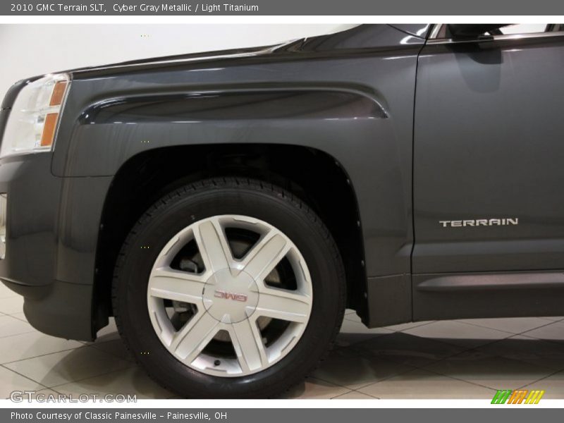 Cyber Gray Metallic / Light Titanium 2010 GMC Terrain SLT