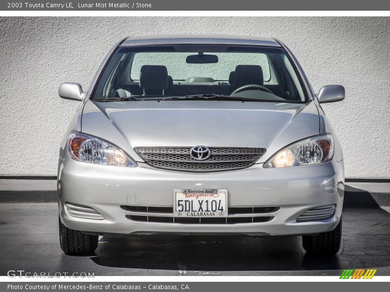 Lunar Mist Metallic / Stone 2003 Toyota Camry LE