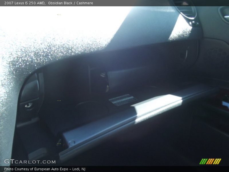 Obsidian Black / Cashmere 2007 Lexus IS 250 AWD