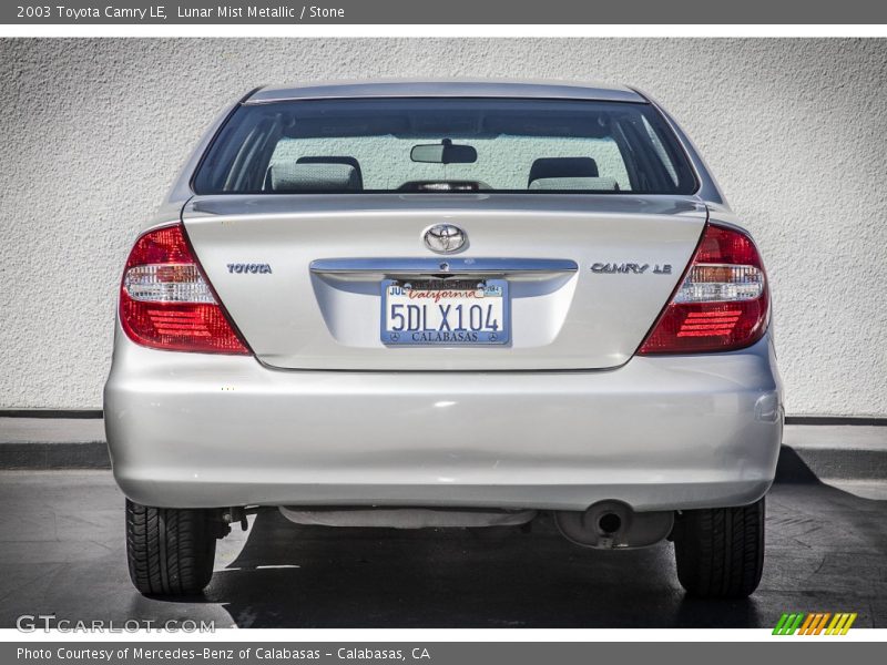 Lunar Mist Metallic / Stone 2003 Toyota Camry LE