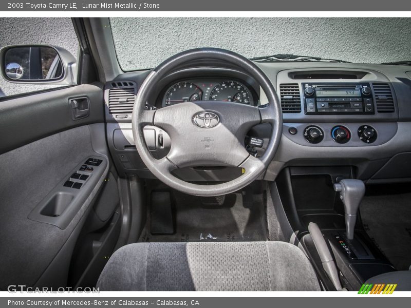 Lunar Mist Metallic / Stone 2003 Toyota Camry LE