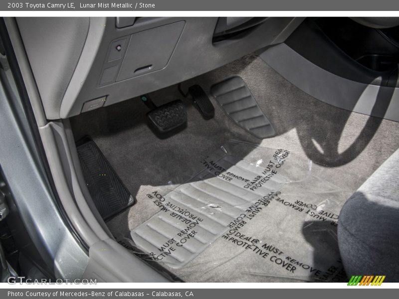 Lunar Mist Metallic / Stone 2003 Toyota Camry LE