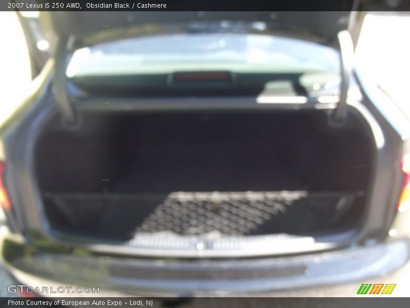 Obsidian Black / Cashmere 2007 Lexus IS 250 AWD