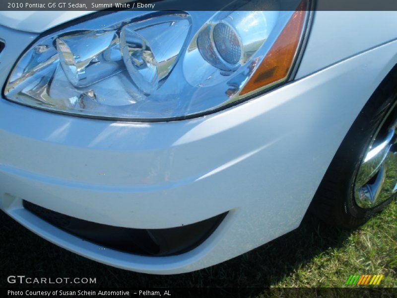 Summit White / Ebony 2010 Pontiac G6 GT Sedan
