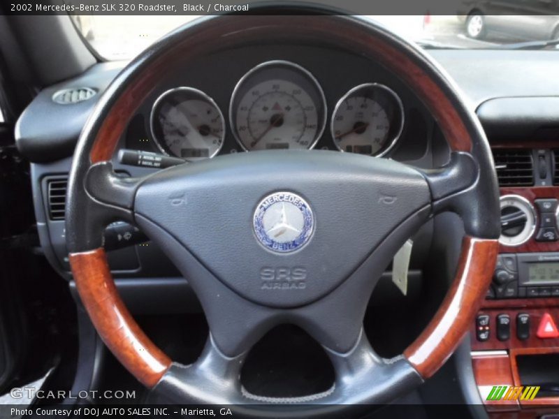 Black / Charcoal 2002 Mercedes-Benz SLK 320 Roadster